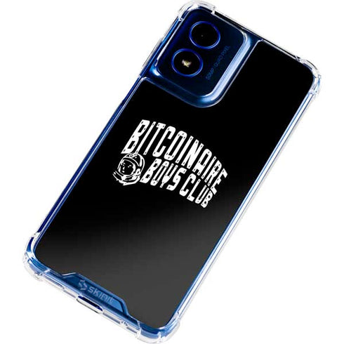 Bitcoinaire Boys Club Moto G 5G (2024) Clear Case